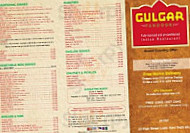 The Guljar menu
