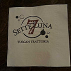 Sette Luna menu