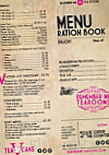 Remember Me Tea Rooms menu