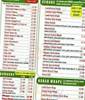 Dersim Kebab Pizza House menu