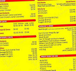 Fort Cafe & Takeaway menu
