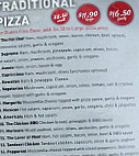 Fat Chef's Pizzeria Ferntree Gully menu