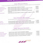 Le Ble Noir menu