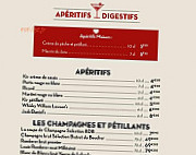 Le Bistrot Du Boucher menu
