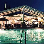 Dinah's Poolside Restaurant outside