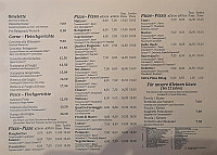 Pompei Pizzeria menu