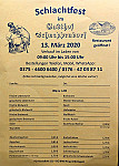 Gasthof Schneppendorf Rene Schmidt menu