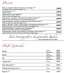 Gasthof Rothaus, Inhaberin: Alessandra Schulz menu