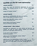 Schwarzstark menu
