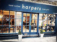 Harpers Coffee Gifts outside