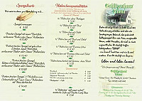 Schützenhaus Diana menu