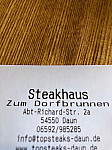 Steakhaus Zum Dorfbrunnen unknown