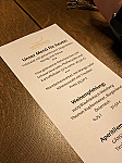 Restaurant Gänsweid menu