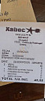 Xabec menu