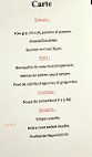 Bistrot Pierre Lambert menu