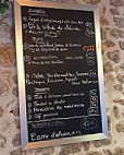 Le Clain d'Oeil menu