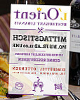 Restaurant L`Orient food