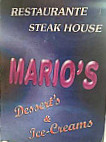 Mario's menu