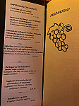 Sagrantino Wine Bar menu