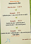 restaurant la FOURNAISE menu