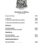 Gaststätte Wirtz menu