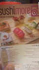 Sushimore menu