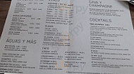 Frankie Gallo Cha Cha Cha menu
