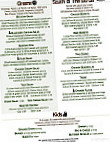 Northern Trails Grill menu