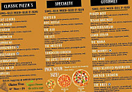 Mare Bello Pizza menu