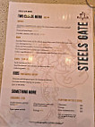 Steels Gate Wines menu