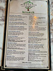 Beechwood Cafe menu