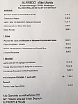 Alte Mühle menu