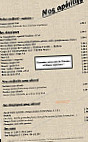 La Muse Gueule menu