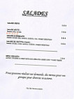 Hotel Restaurant de la Poste menu