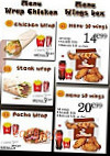 Chicken Pacha menu