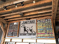 Junkyard Brewing Company menu
