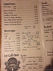 Bergen And Grill menu