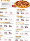 Pizza Crousty menu