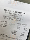 Cafe Victoria menu