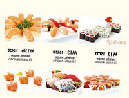 Edomae Sushi menu