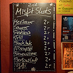 Misfit Bar menu