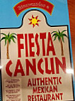 Fiesta Cancun menu