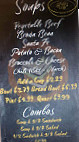 Gaunce's Deli Cafe menu