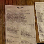 The Cut Bar And Restaurant menu