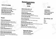 The Porterhouse Bistro menu