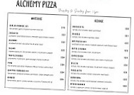 Alchemy Cafe And menu