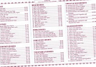 Ng Sing Cafe menu