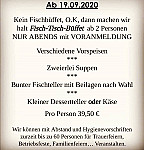 Schwane menu