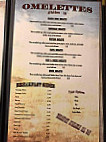 Prairie House menu