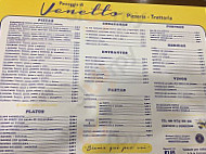 Pizzeria Via Venetto menu